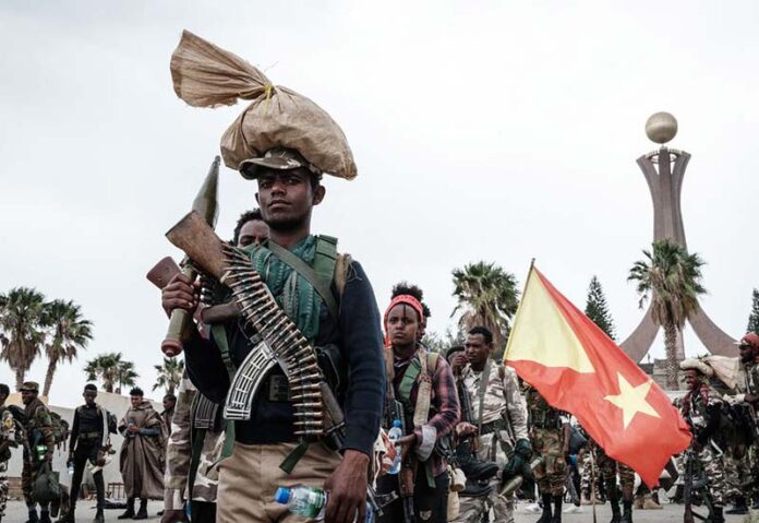 Tigray forces