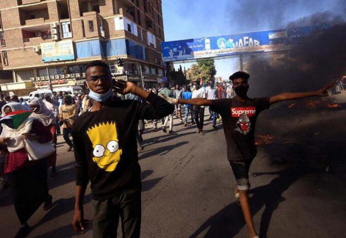 Sudan anti'coup protests