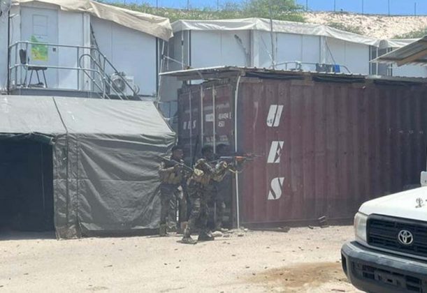 Al-Shabaab attack on Halane base