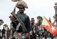 Tigray forces